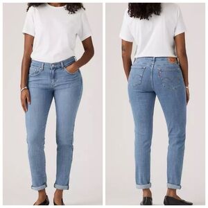 Levi's Light Blue Ankle & Cropped Jeans